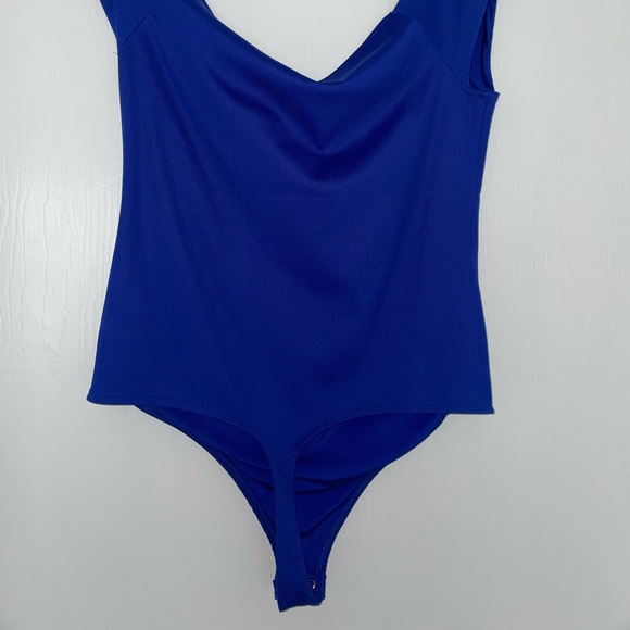NWT Express Body Contour Ribbed Off The Shoulder Thong Bodysuit XL - Picture 12 of 12